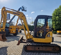 Koparka KOMATSU PC 45 MR - 3 Rok 2016 - 3 łyżki - Sprzedana