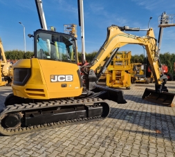 Midi Koparka JCB 85 Z - 1 rok 2014 - 3 łyżki