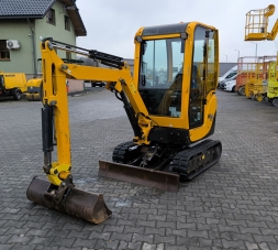 Minikoparka YANMAR SV 18 -  rok 2019 - 2 łyżki